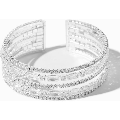 Bracelet manchette glamour avec strass couleur - Claire's - Modalova