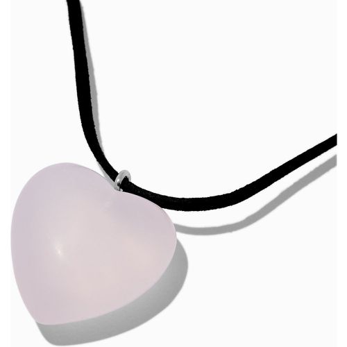 Collier à pendentif cœur bombé - Claire's - Modalova