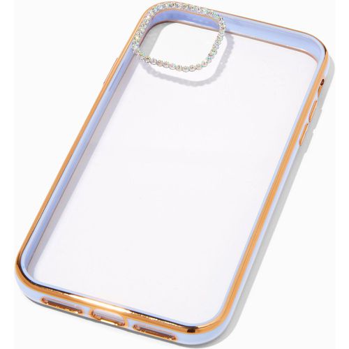 Coque de portable transparente/lavande décorée - Compatible avec iPhone® XR/11 - Claire's - Modalova