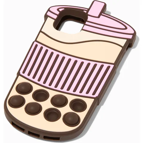 Coque de portable en silicone « Popper » thé aux perles - Compatible avec iPhone® XR/11 - Claire's - Modalova