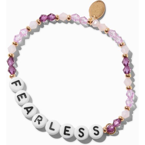 Bracelet élastique perlé « Fearless » - Claire's - Modalova