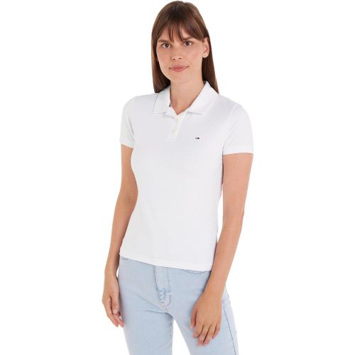 Tommy Hilfiger T -shirt col en V S - Tommy Hilfiger - Modalova