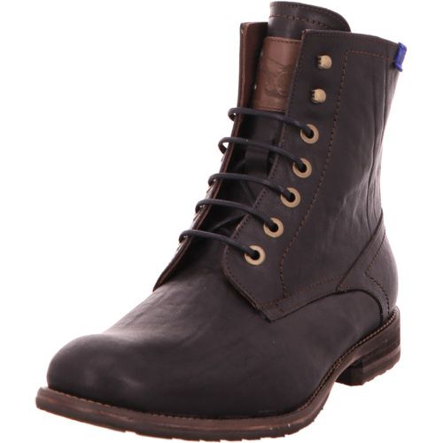 Bottines Floris Casual Black Leather 44,5 - Floris van Bommel - Modalova