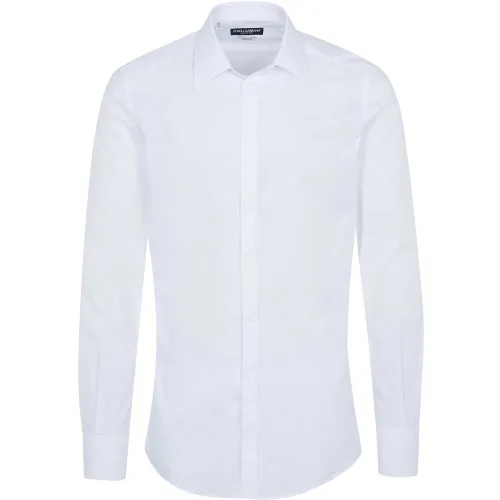 T-shirt col tunisien manches longues 41 - Dolce & Gabbana - Modalova