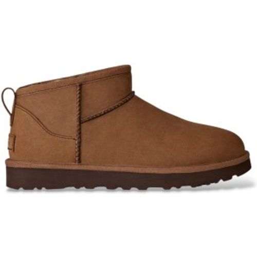 Bottines en Cuir Classic Ultra Mini Nubuck (36), Plat, Aucun, Casuel, Homewear - Ugg - Modalova
