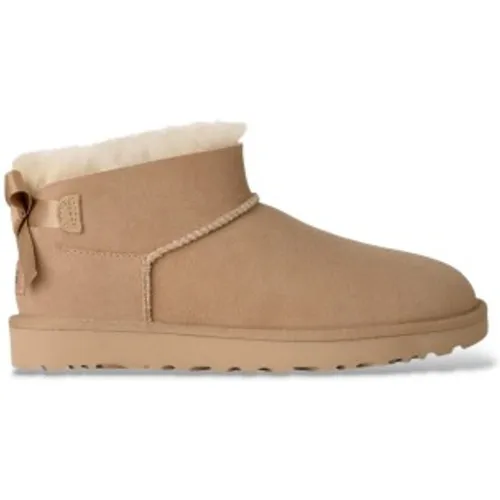 Bottines en Cuir Ultra Mini Bailey Bow (36), Plat, Aucun, Casuel, Homewear - Ugg - Modalova