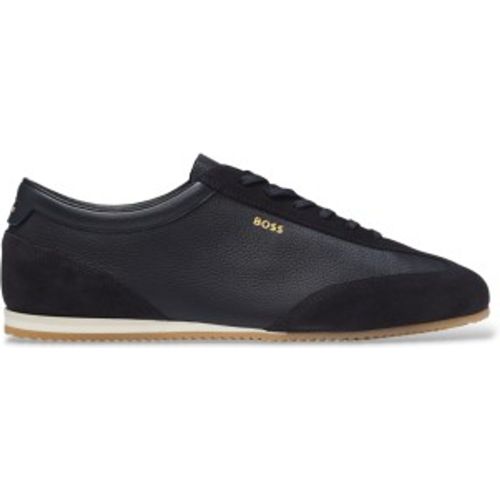 Baskets en cuir Lineor Lowp (42), Plat, Lacets, Casuel - Boss - Modalova