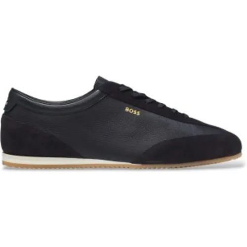 Baskets en cuir Lineor Lowp (43), Plat, Lacets, Casuel - Boss - Modalova