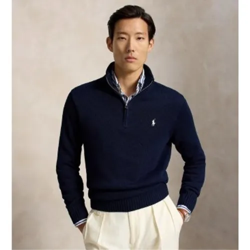 Pull en coton avec col semi-cheminée (XL), Casuel, Classique, Manche longue - Polo Ralph Lauren - Modalova
