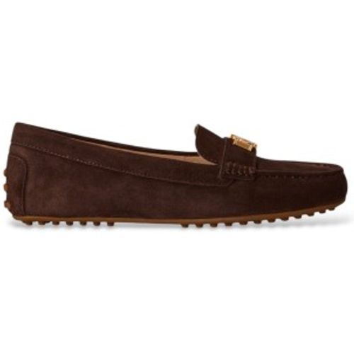 Mocassins Barnsbury en daim (39), Cuir, Plat, Aucun, Casuel - Lauren Ralph Lauren - Modalova