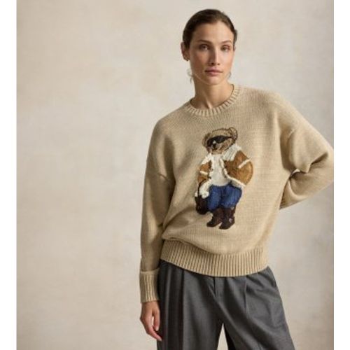 B23917001 Pull avec Polo Bear hivernal (L), Casuel, Coton - Polo Ralph Lauren - Modalova