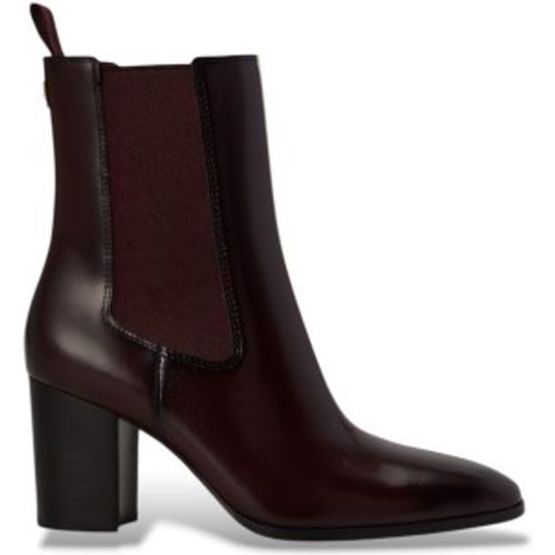 P12049003 Bottines Raelynn en cuir verni (36), 5 à 8 cm, Aucun, Casuel, Grenat - Lauren Ralph Lauren - Modalova