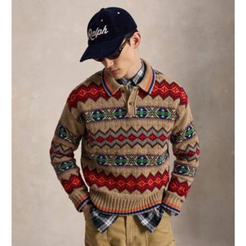 B23901001 Pull Jersey Fair Isle en mélange de laine multicolore (S), , Casuel - Polo Ralph Lauren - Modalova