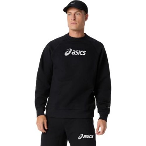 F326 Sweat Logo Fleece Crew (S), Casuel, Coton - ASICS - Modalova
