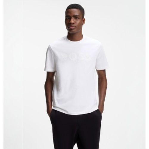 T-shirt Structure Logo (S), Casuel, Coton, Manche courte - Boss - Modalova