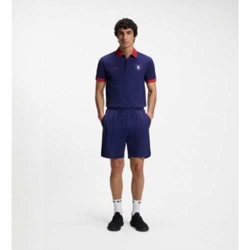 Polo Paddy avec détails drapeau (L), Casuel, Coton, Manche courte - Boss - Modalova
