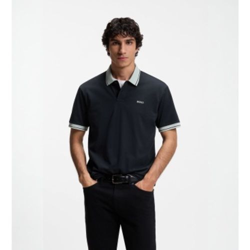 Blocs Polo marine (M), Casuel, Coton, Manche courte - Boss - Modalova