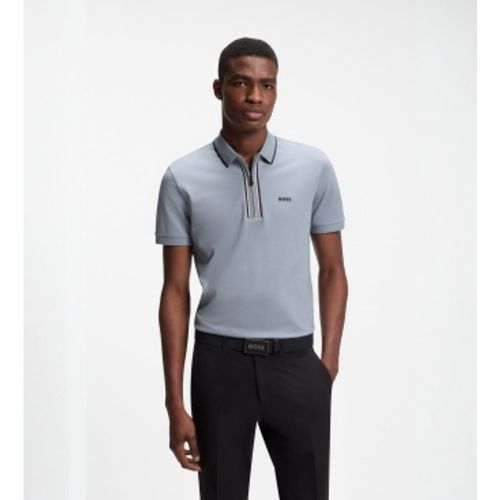 Polo zippé Philix GOC (M), Casuel, Coton, Manche courte - Boss - Modalova