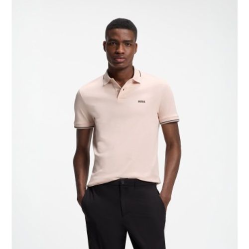 Polo Paule pastel (S), Casuel, Coton, Manche courte - Boss - Modalova