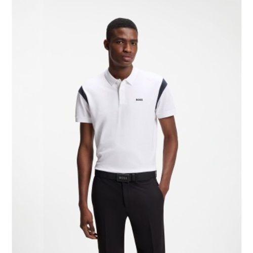 Polo Union blanc (S), Casuel, Coton, Manche courte - Boss - Modalova