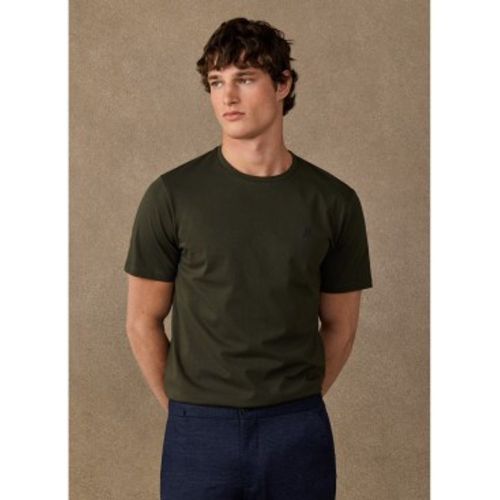 HM5000147 T-shirt H Small Logo (S), Casuel, Coton, Manche courte - Hackett London - Modalova