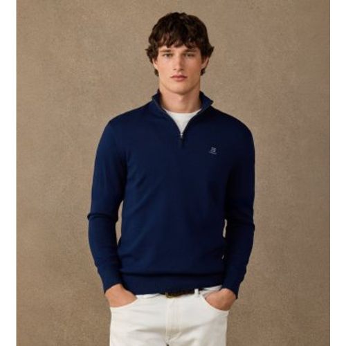 HM7000315 Pull zippé Hrtg Cotton H Hzip (M), Casuel, Coton - Hackett London - Modalova