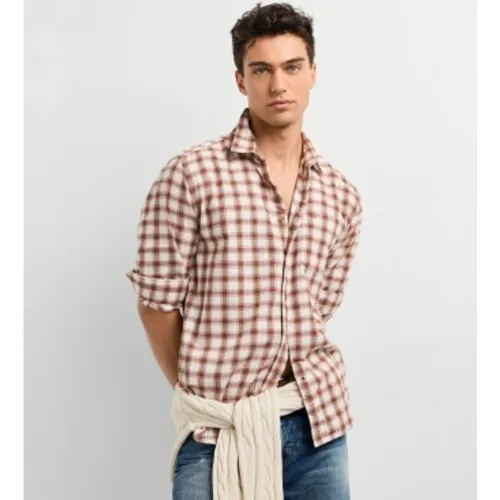 PM3091443 Chemise Reimes marron (L), Casuel, Coton, Manche longue - Pepe Jeans - Modalova
