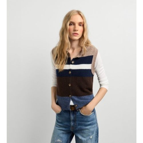 PL7000210 Gilet Alani multicolore (M), Beige, Casuel, Polyester - Pepe Jeans - Modalova