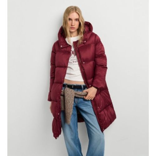 PL4024543 Manteau matelassé Lauren Long (M), Casuel, Grenat, Polyester - Pepe Jeans - Modalova