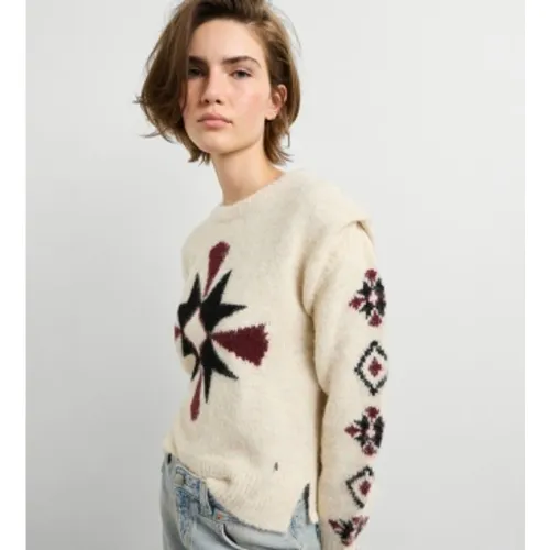 PL7000232 Pull Audrey blanc cassé (L), Casuel, Polyester - Pepe Jeans - Modalova