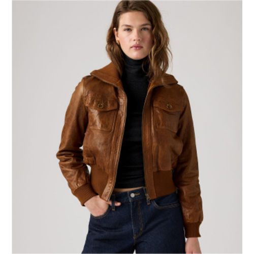 Levi's. 007U6-0000 Bombers Kira en cuir (M), Casuel - Levis - Modalova