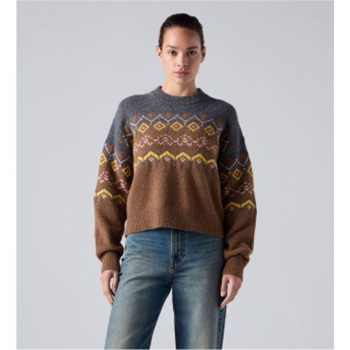 Levi's. 007VH-0007 Jersey Charlotte Fairisle (L), Casuel, Polyester, Manche longue - Levis - Modalova