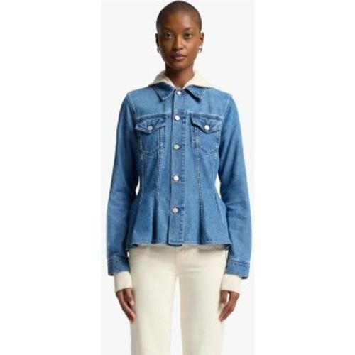 U400E381BB Veste Hilo (S), Casuel, Coton, Denim - 7 For All Mankind - Modalova