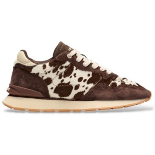 City Print - Baskets en cuir marron (38), Plat, Lacets, Casuel - HOFF - Modalova