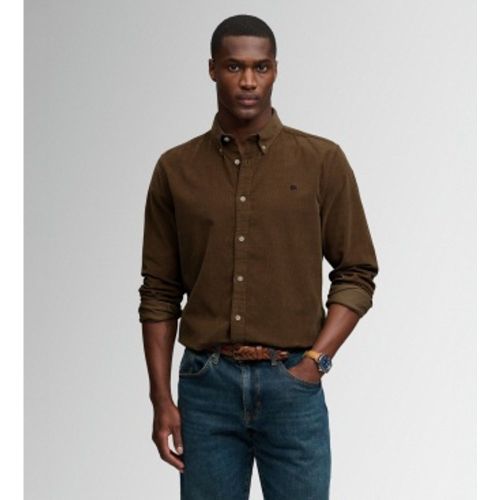 M4011044A Chemise Classic Needle (3XL), Casuel, Coton, Classique, Manche longue - Superdry - Modalova