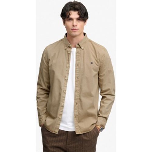 M4011194A Chemise Garment Dyed (S), Casuel, Coton, Manche longue - Superdry - Modalova