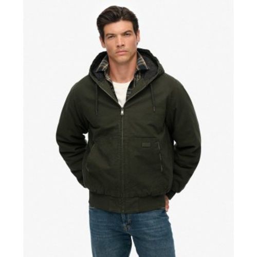 M5012234A Veste Canvas Surplus Hooded (XXL), Casuel, Coton - Superdry - Modalova