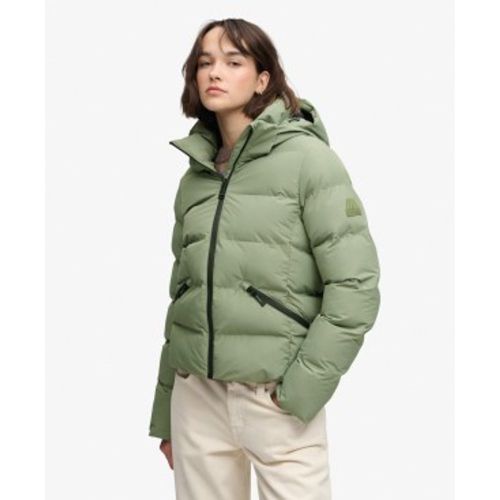 W5012209A Veste matelassée à capuche Hooded City Padded (M), Casuel, Polister recyclé - Superdry - Modalova