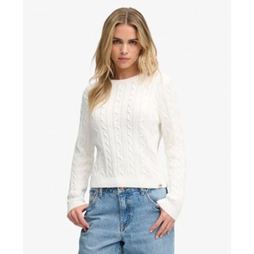 W6110801A Pull essentiel torsadé (XXS), Casuel, Coton - Superdry - Modalova