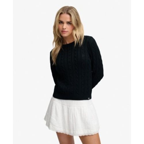 W6110801A Pull Essentials torsadé foncé (XL), Casuel, Coton - Superdry - Modalova