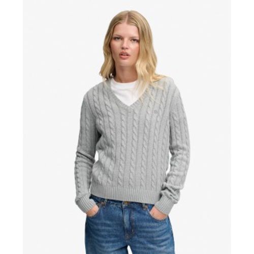 W6110748A Pull Washed Cable (XS), Casuel, Coton - Superdry - Modalova