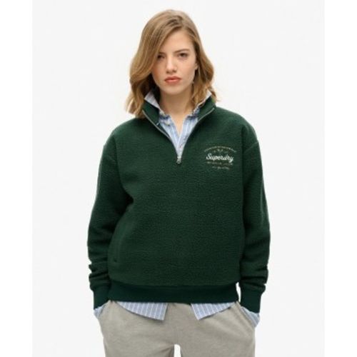 W2012246A Polaire à demi-fermeture éclair Country Club Half (XS), Casuel, Polyester - Superdry - Modalova