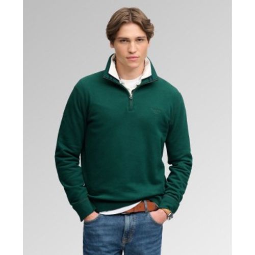 M2014700A Sweat à demi-fermeture éclair Essential Serif Logo Half (3XL), Casuel, Coton - Superdry - Modalova