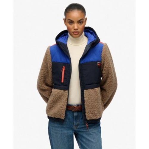 W5012035A Polaire à capuche Hooded (XS), Marron, Casuel, Polyester - Superdry - Modalova