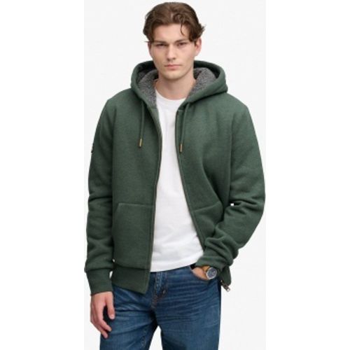 M2014583A Sweat à capuche zippé Borg Lined (S), Casuel, Coton - Superdry - Modalova