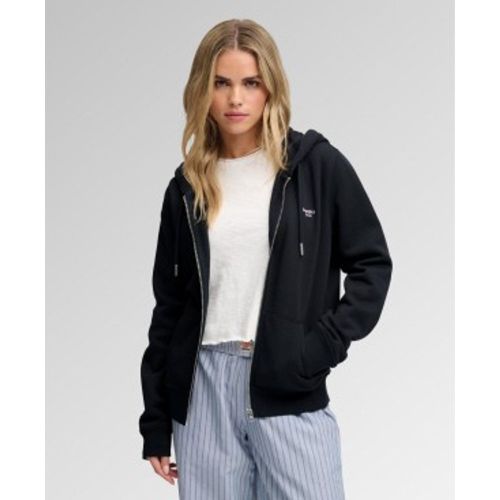 W2012780A Sweat à capuche zippé Signature (M), Casuel, Coton - Superdry - Modalova