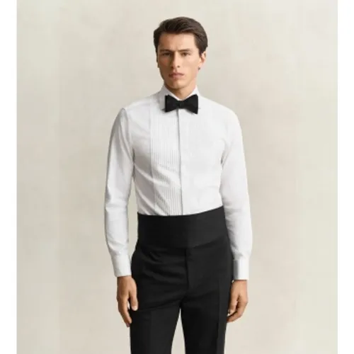 Chemise de smoking (S), Casuel, Fête, Coton, Manche longue - Gant - Modalova