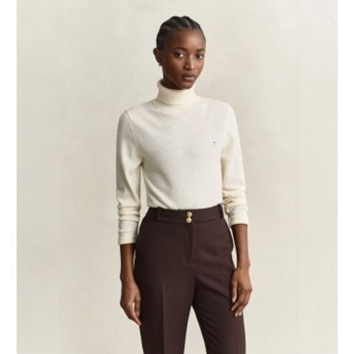Pull col cheminée (XS), Casuel, Laine, Classique, Manche longue - Gant - Modalova