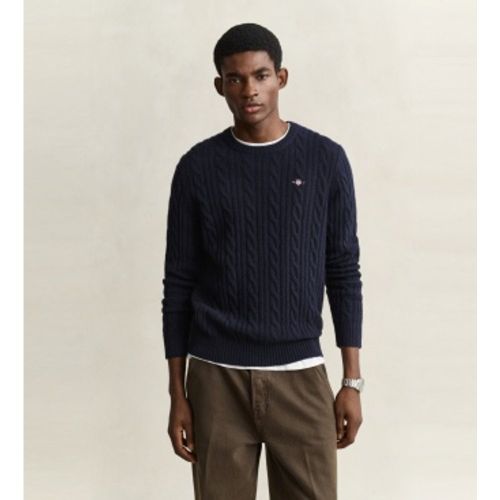 Pull en point torsadé (S), Casuel, Laine, Classique - Gant - Modalova