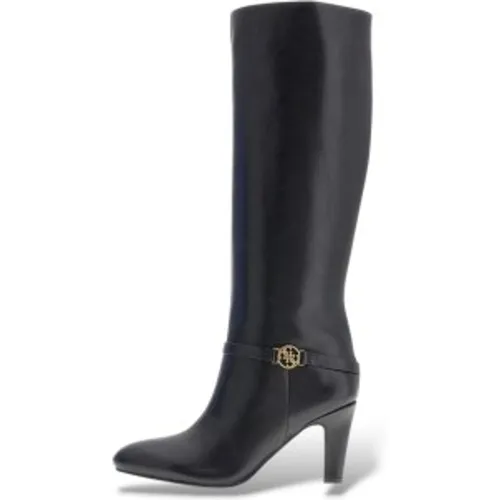 FLFOATLEA11 Bottes en Cuir Oatie (36), 3 à 5 cm, Fermeture éclair, Casuel, Classique - Guess - Modalova